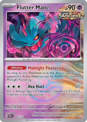 Flutter Mane (Poke Ball Pattern) - 43/131 Prismatic Evolutions